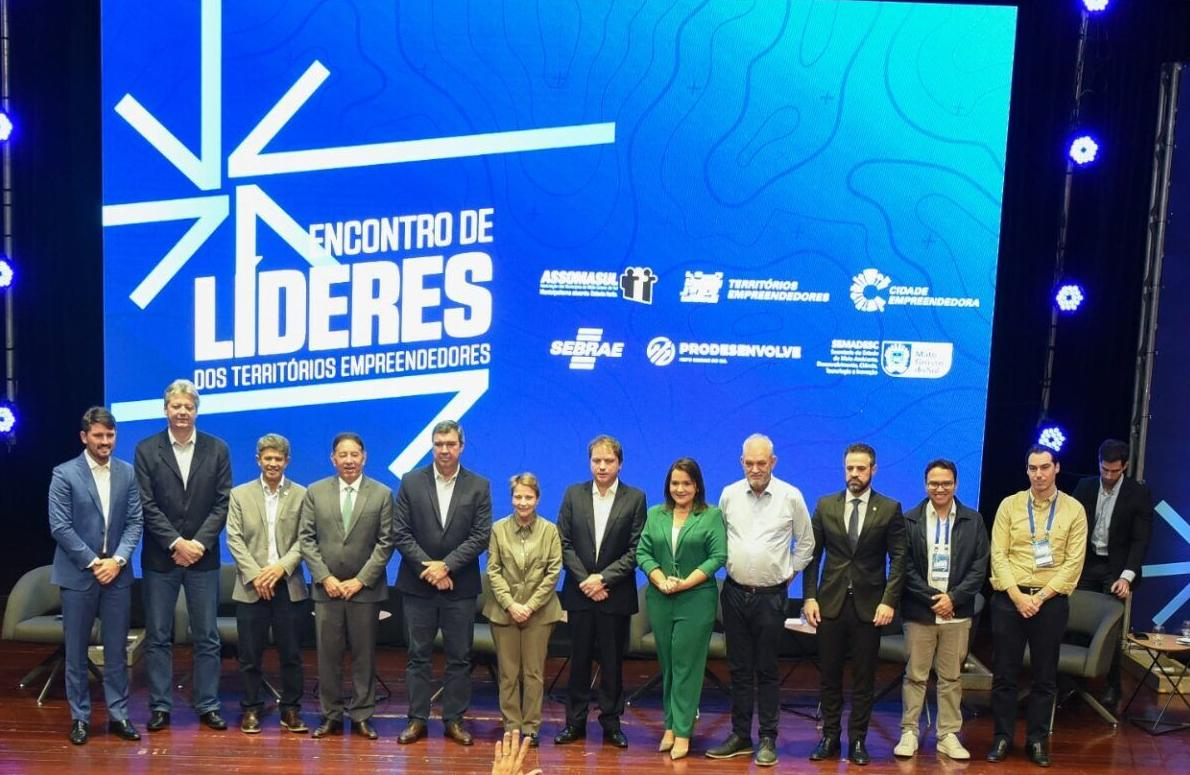 Sistema OCB/MS marca presença no Encontro de Líderes dos Territórios Empreendedores do Sebrae/MS