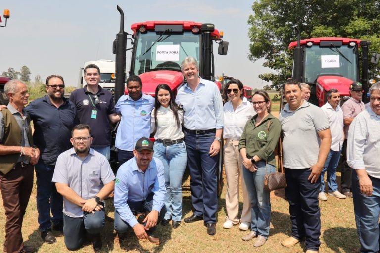 Sistema OCB/MS participa da entrega de maquinário à Cooperai para fortalecimento da agricultura familiar