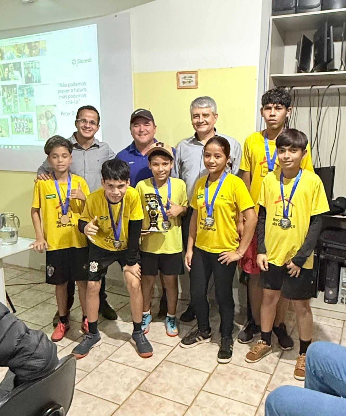 Sistema OCB/MS promove bate-papo inspirador com jovens do Recanto da Criança