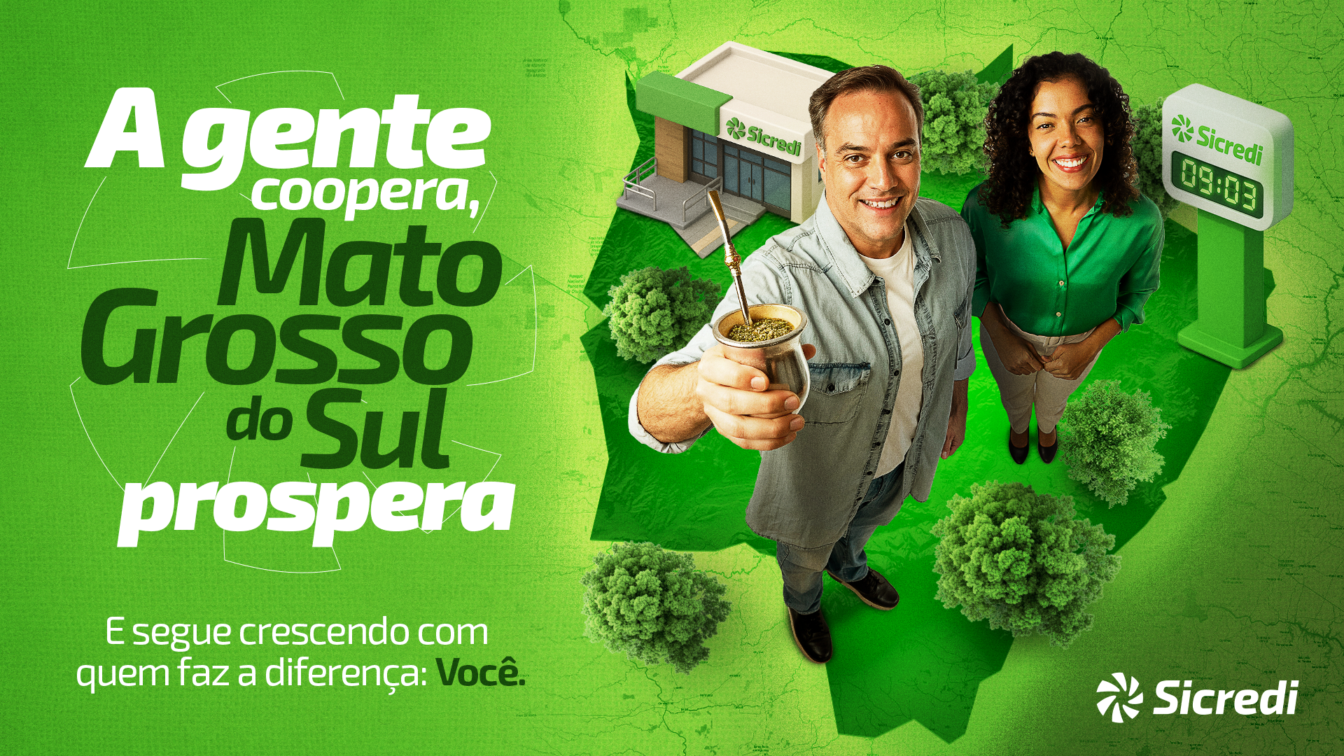 Sicredi lança campanha “A gente coopera, Mato Grosso do Sul prospera” e celebra união estratégica para fortalecer o cooperativismo no estado