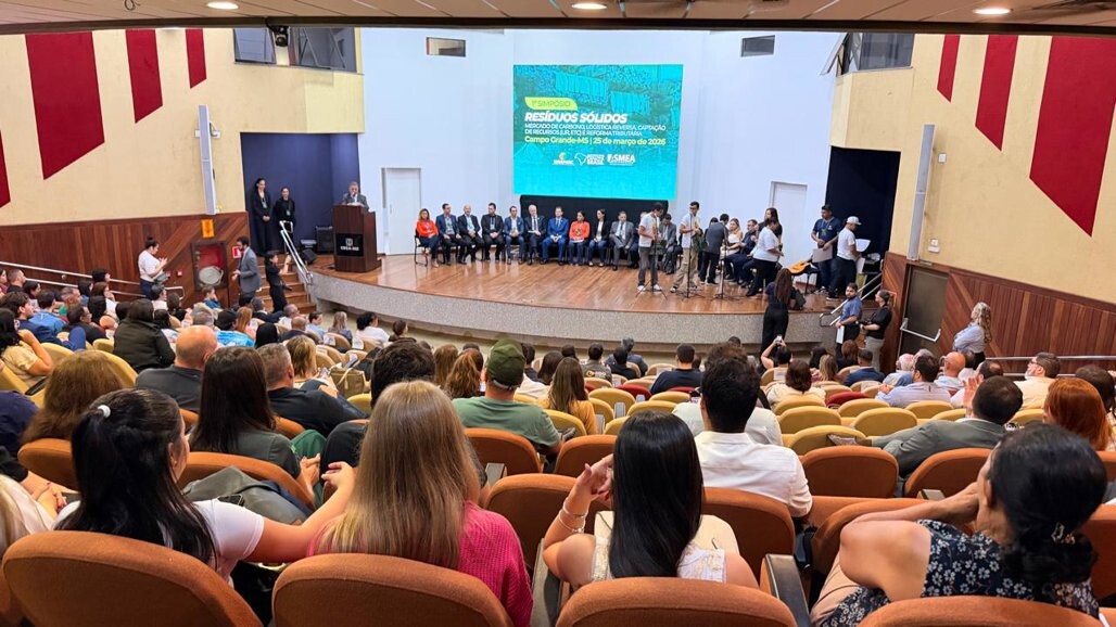 Sistema OCB/MS reforça compromisso com a sustentabilidade no 1º Simpósio de Resíduos Sólidos