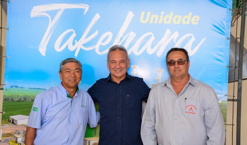 Copasul inaugura silos de armazenar grãos na Fazenda Caiuá