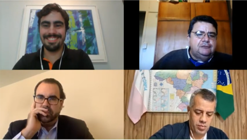 Política, saúde e economia são tema de debate on-line