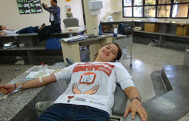 Campanha de sangue gera mais de 350 doacões