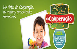 Sistema Cooperativista lanca 4ª edicão do Natal da Cooperacão
