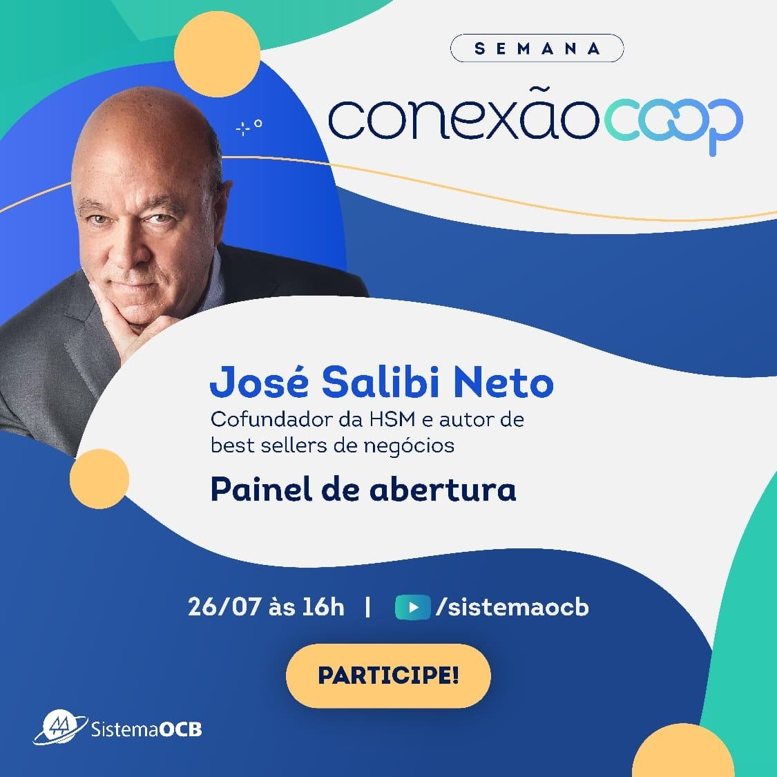 José Salibi Neto na abertura da Semana ConexãoCoop