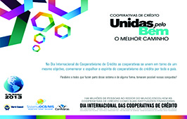 Dia Internacional do Cooperativismo de Crédito