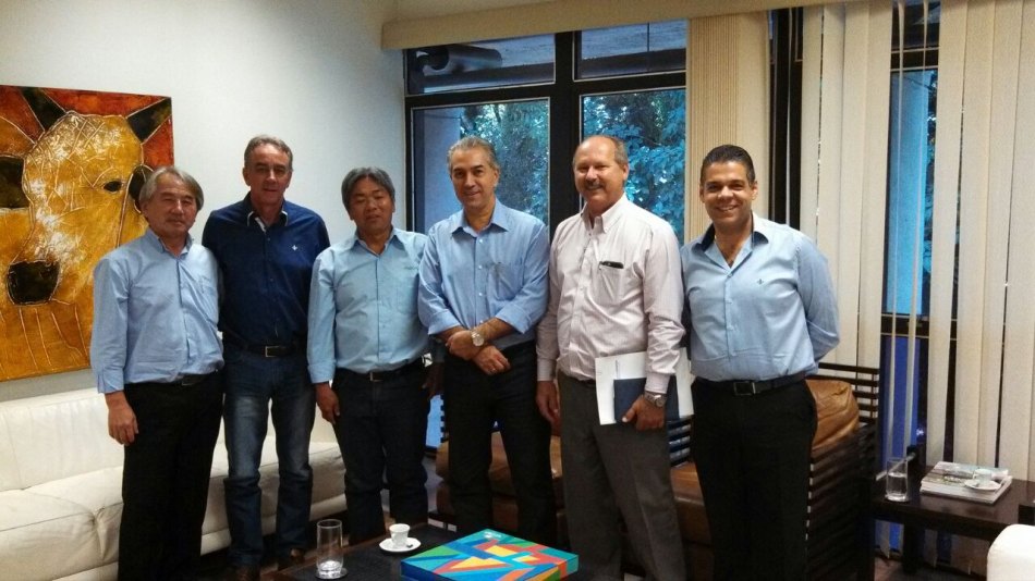 Governador de MS recebe diretoria da OCB/MS