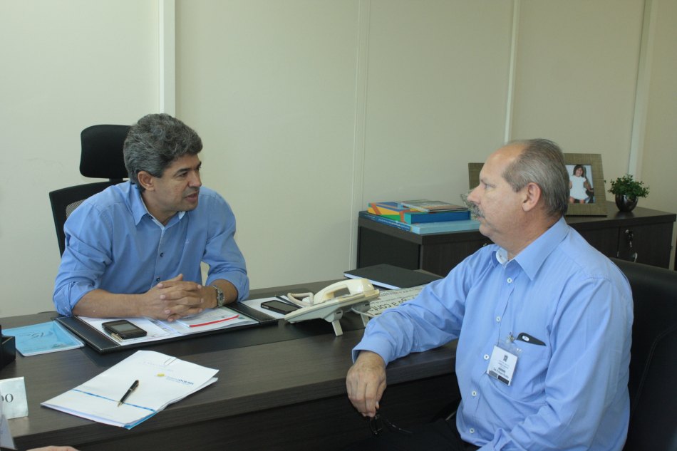 Celso Régis se reúne com deputado estadual Prof. Rinaldo