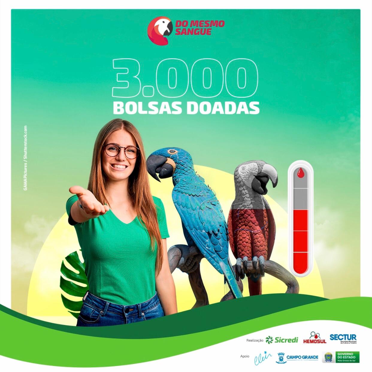 Campanha Do Mesmo Sangue alcança terceira meta de arrecadação
