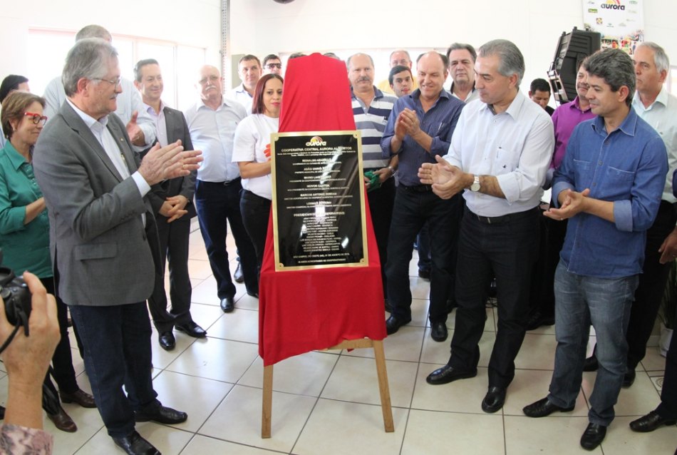 Aurora inaugura ampliacão em São Gabriel do Oeste