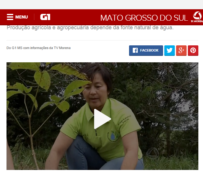 Grupo de mulheres cria projeto para recuperar nascente de rios em MS
