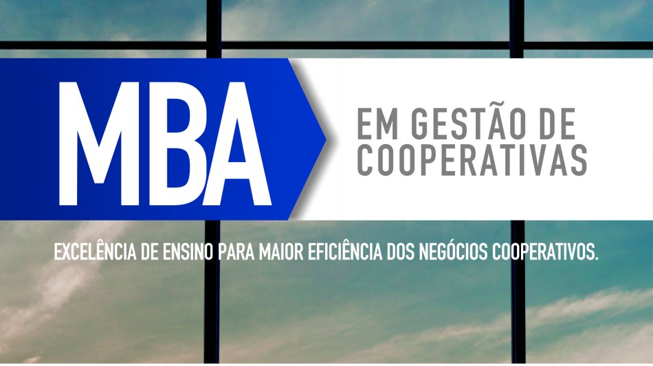 Aulas do MBA em Gestão de Cooperativas comecam dia 4