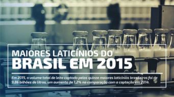 Cooperativas estão entre os 15 maiores laticínios do país