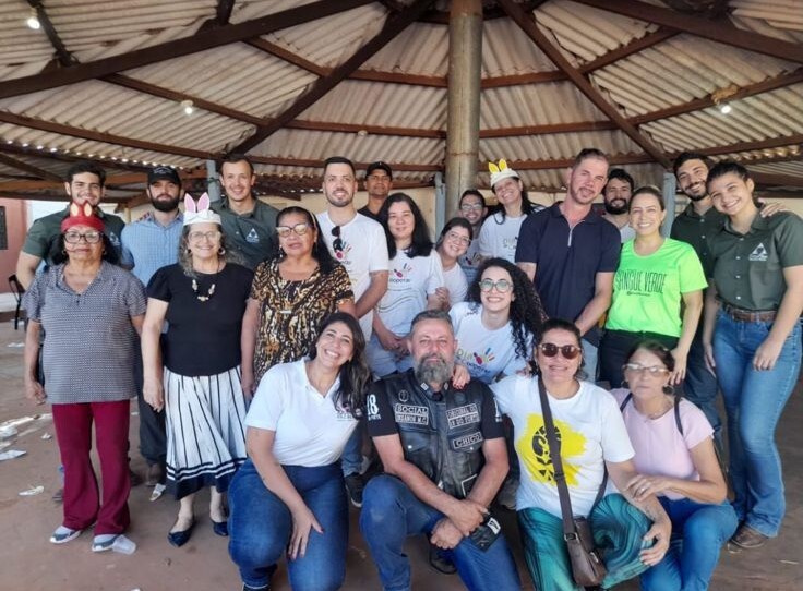 Com o apoio do Sistema OCB/MS, Sicoob Horizonte realiza ação social para crianças da Comunidade Ranchinho Feliz