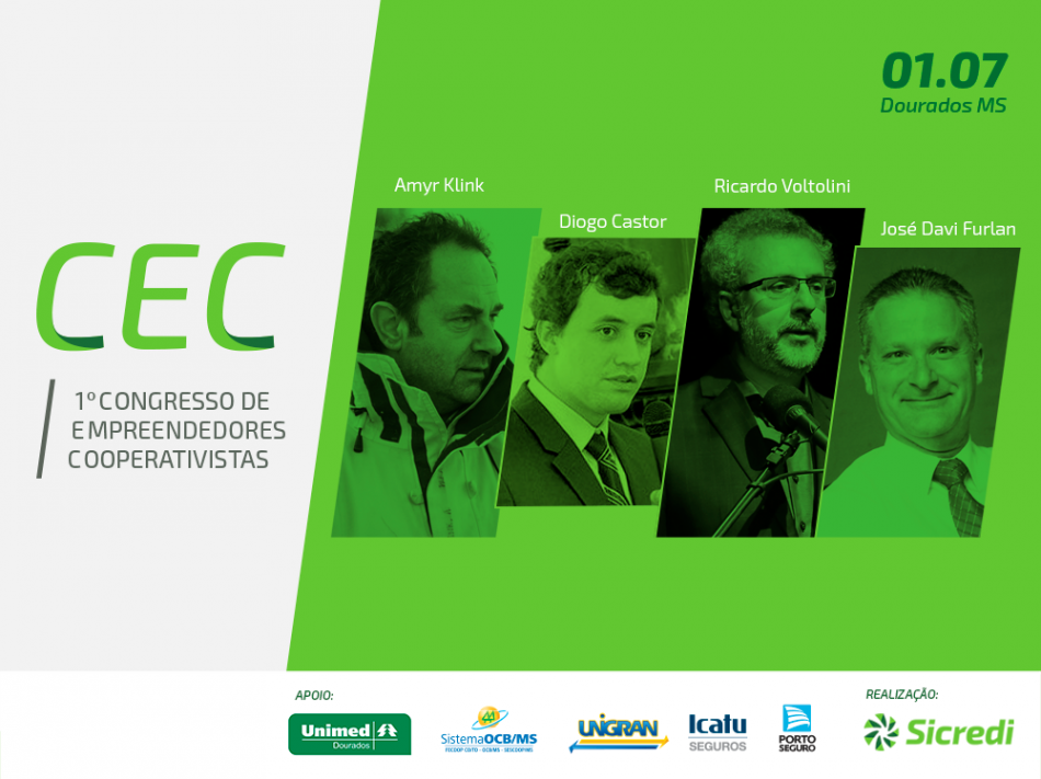 Sicredi Centro-Sul MS promove 1º Congresso  de Empreendedores Cooperativistas