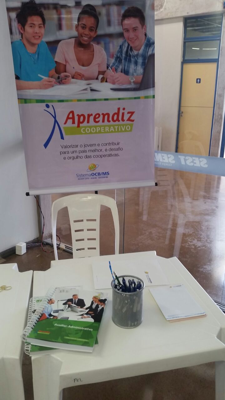 Cooperativismo presente na 2ª Feira de Aprendizagem do Estado de Mato Grosso do Sul