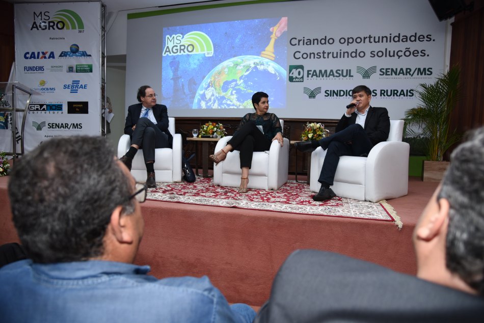 MS Agro 2017: Giannetti apresenta panorama econômico para o Brasil