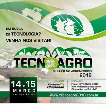 Tecnoagro 2018 - terá tema voltado para a mulher no agronegócio