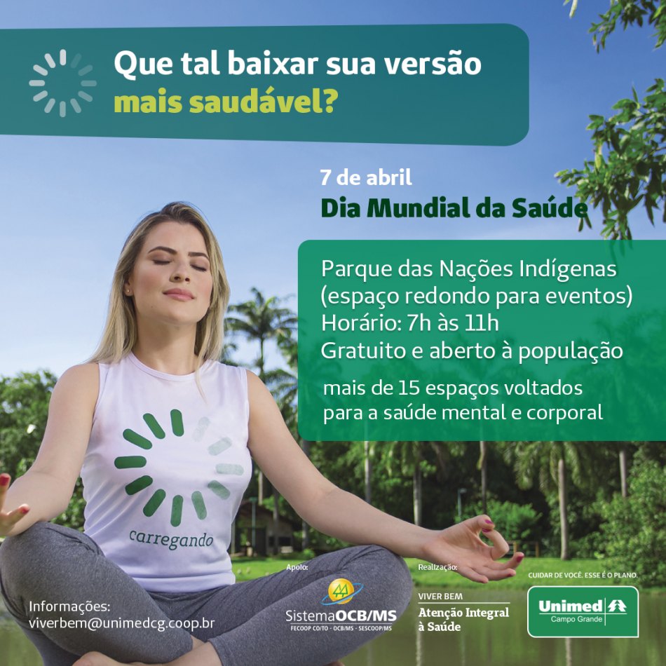 Dia Mundial da Saúde terá atividades no Parque das Nacões Indígenas