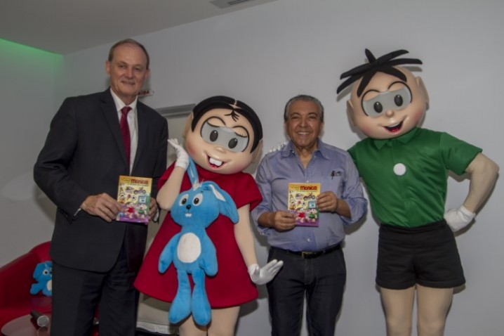 Sicredi e Mauricio de Sousa Producões lancam colecão da Turma da Mônica com foco em educacão financeira