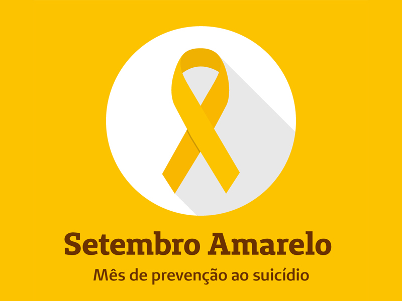 Setembro amarelo: causas, mitos e prevencão do suicídio são temas de palestra