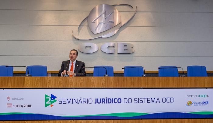II Seminário Jurídico do Sistema OCB recebe Ministro do Supremo Tribunal Federal Luís Roberto Barroso