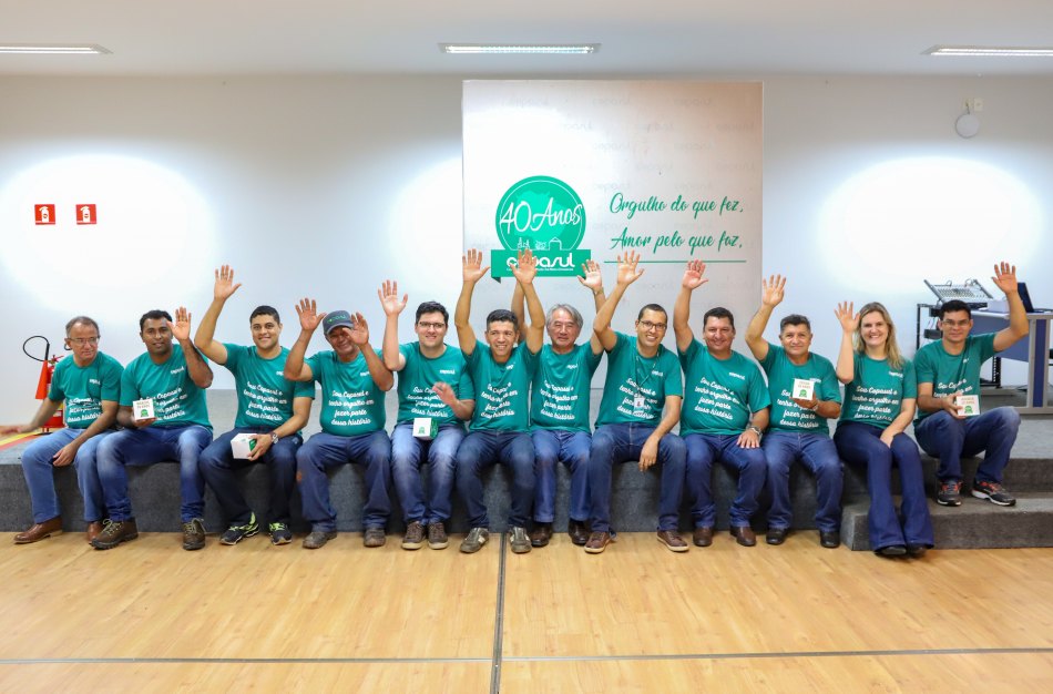 Colaboradores são homenageados na Copasul