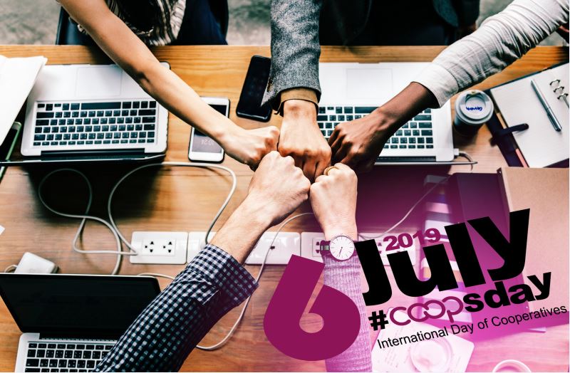 TRABALHO DIGNO: ACI divulga tema do Dia Internacional das Cooperativas 2019