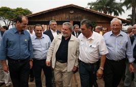 Na Cocamar, Lula destaca a importância das cooperativas