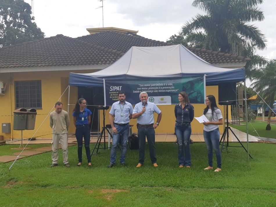COOASGO realiza Sipat e conscientiza colaboradores a respeito de seguranca no trabalho