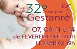 32° Curso para gestantes traz orientacões importantes sobre a gravidez e cuidados com o bebê e às futuras mamães