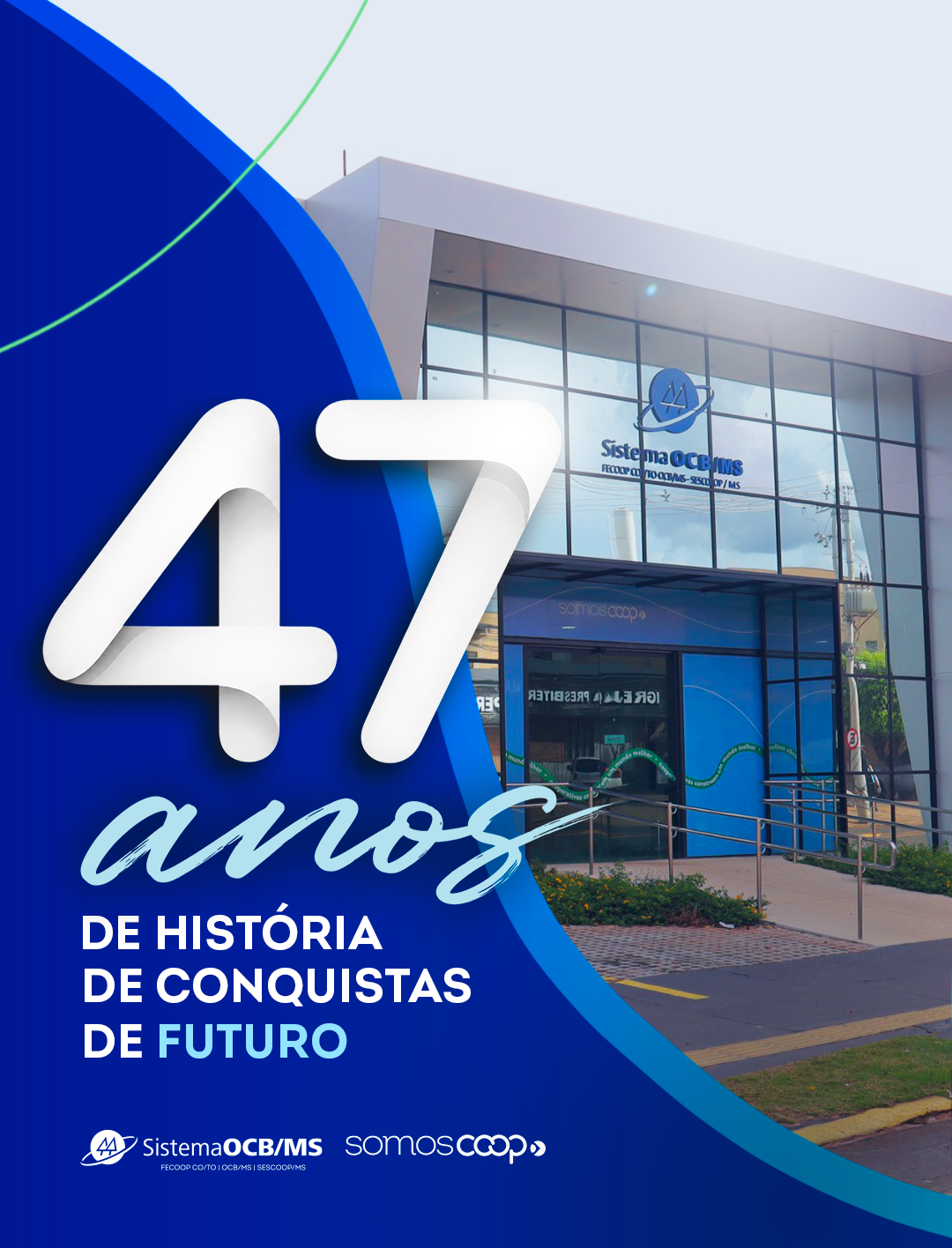 OCB/MS celebra 47 anos fortalecendo o cooperativismo e impulsionando o desenvolvimento de Mato Grosso do Sul