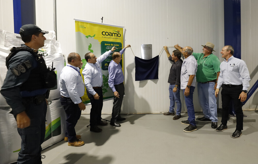 Coamo inaugura novas unidades de beneficiamento de sementes no Mato Grosso do Sul