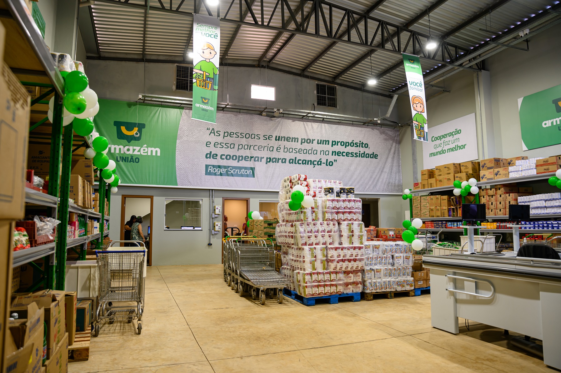 Armazém União ganha novas instalações