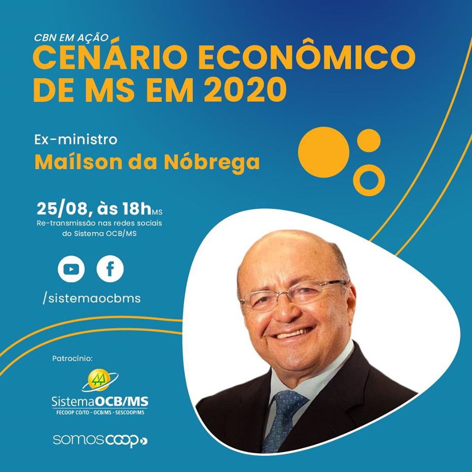 Sistema OCB/MS é parceira do projeto CBN em Ação Live 2020