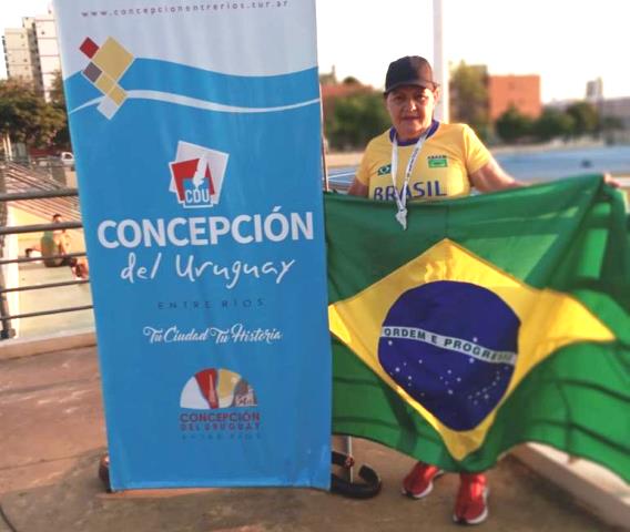 Patrocinada pela Unimed CG, Cida Cesca sobe ao pódio quatro vezes no Gran Prix Internacional Del Mercosur  