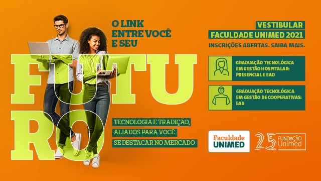 Faculdade Unimed abre inscrições para vestibular 2021