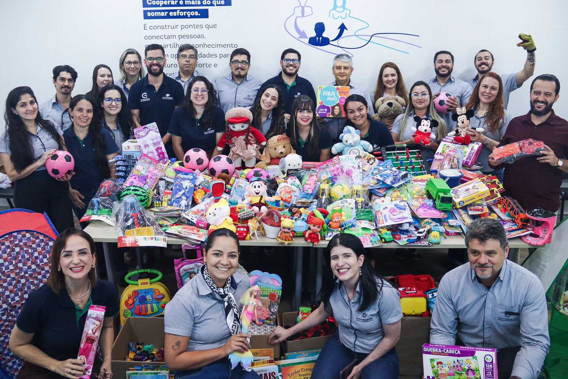 Sistema OCB/MS promove a&ccedil;&otilde;es de Dia das Crian&ccedil;as com solidariedade e integra&ccedil;&atilde;o