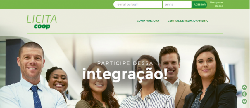 Novo Licitacoop está no ar