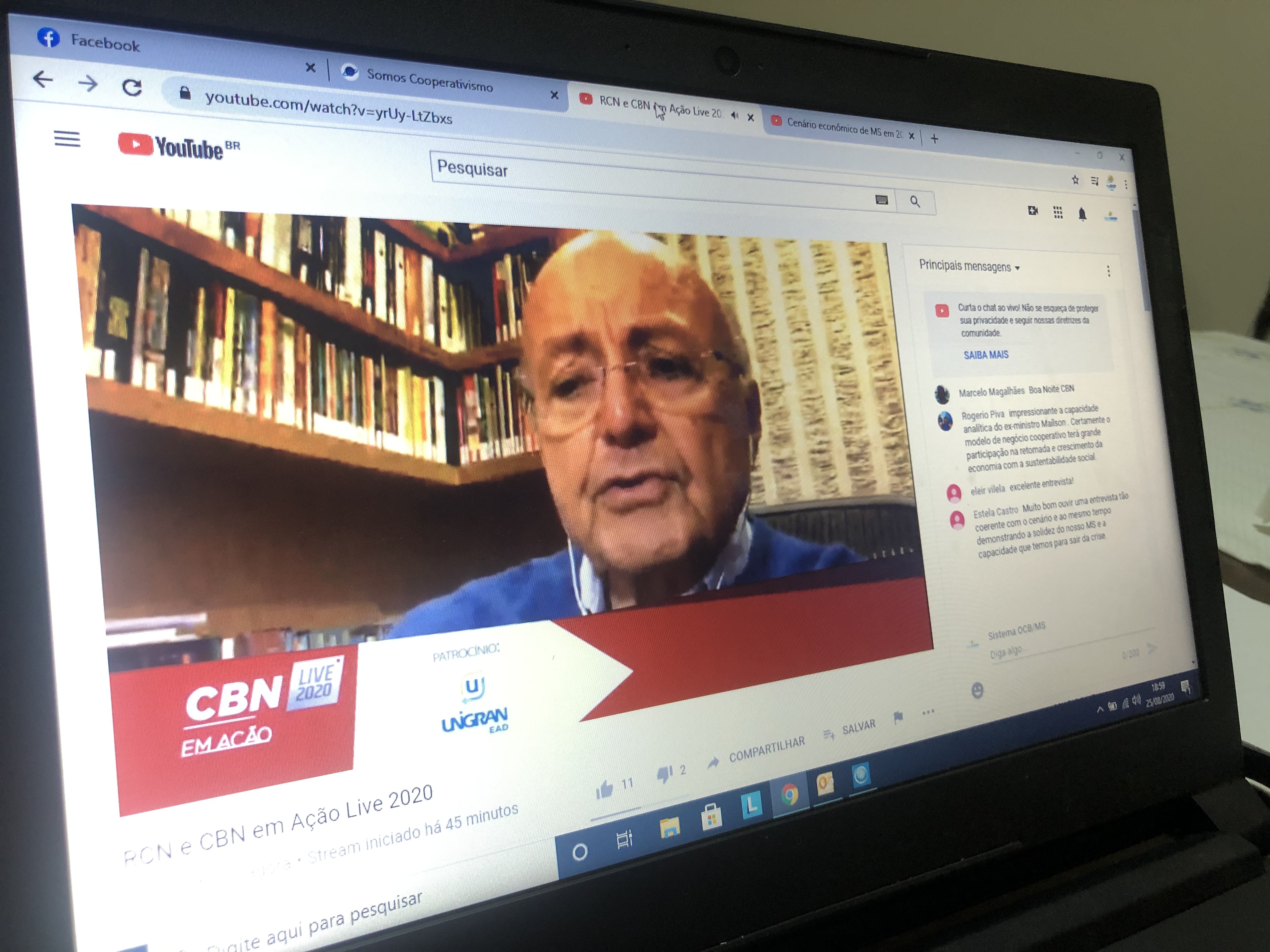 Maílson da Nóbrega destaca as cooperativas na retomada da economia