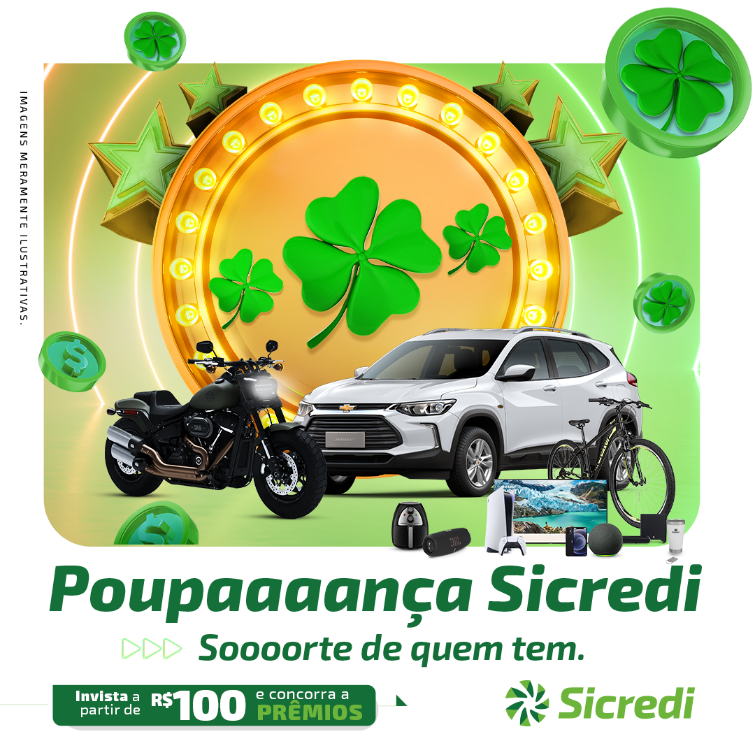 Confira os ganhadores do primeiro sorteio da Campanha de Poupança Sicredi Celeiro
