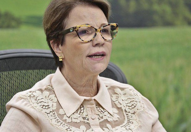 Ministra Tereza Cristina participa de reunião com proprietários rurais na Copasul