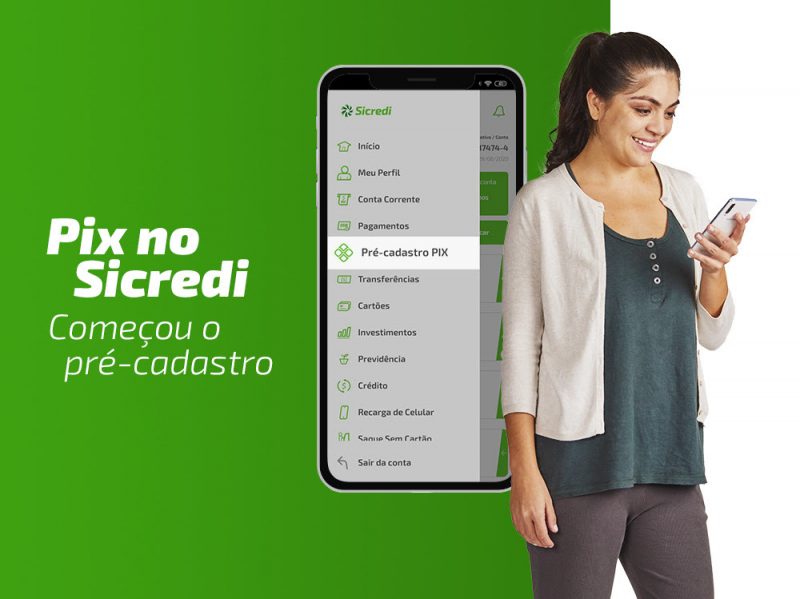 Sicredi inicia pré-cadastro dos associados para adesão ao Pix