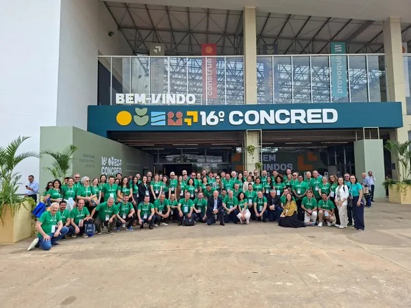 Cooperativismo de MS marca presença no 16º Concred com delegação de 126 participantes