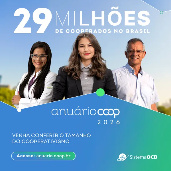 AnuárioCoop 2026: cooperativismo chega a 29 milhões de cooperados