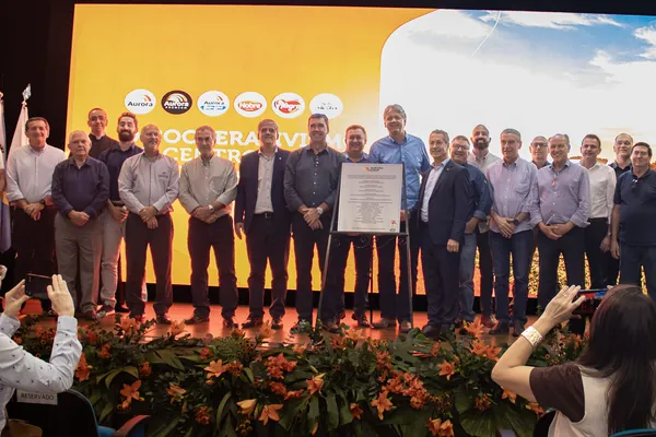 Presidente do Sistema OCB/MS acompanha ampliação da Aurora Coop e destaca impacto do cooperativismo no desenvolvimento de Mato Grosso do Sul