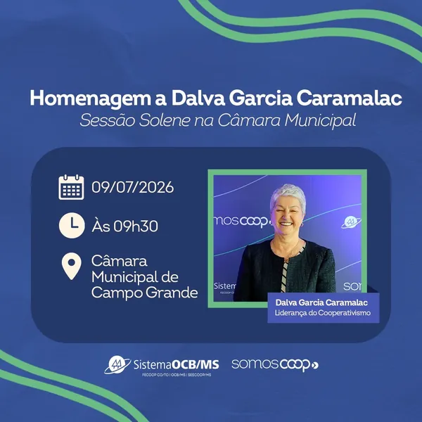 Pioneira do cooperativismo, Dalva Caramalac será homenageada com Medalha Legislativa em Campo Grande