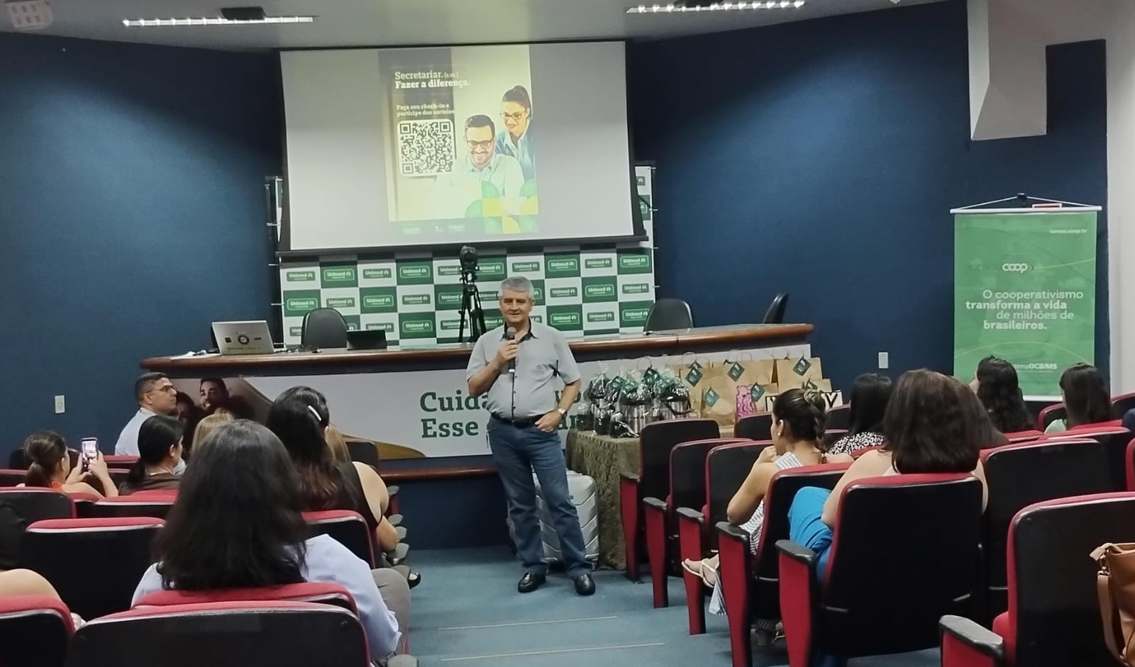 Sistema OCB/MS e Unimed Campo Grande celebram o Dia da Secretária com Evento Especial de Homenagem e Capacitação